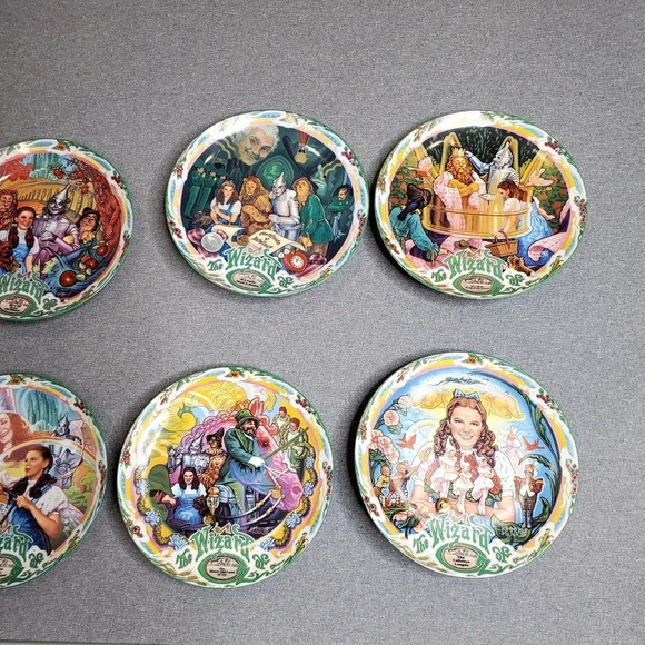 Wizard of Oz Knowles 1993 Bradez Musical Plate Collection Set of 8 - Picture 3 of 6
